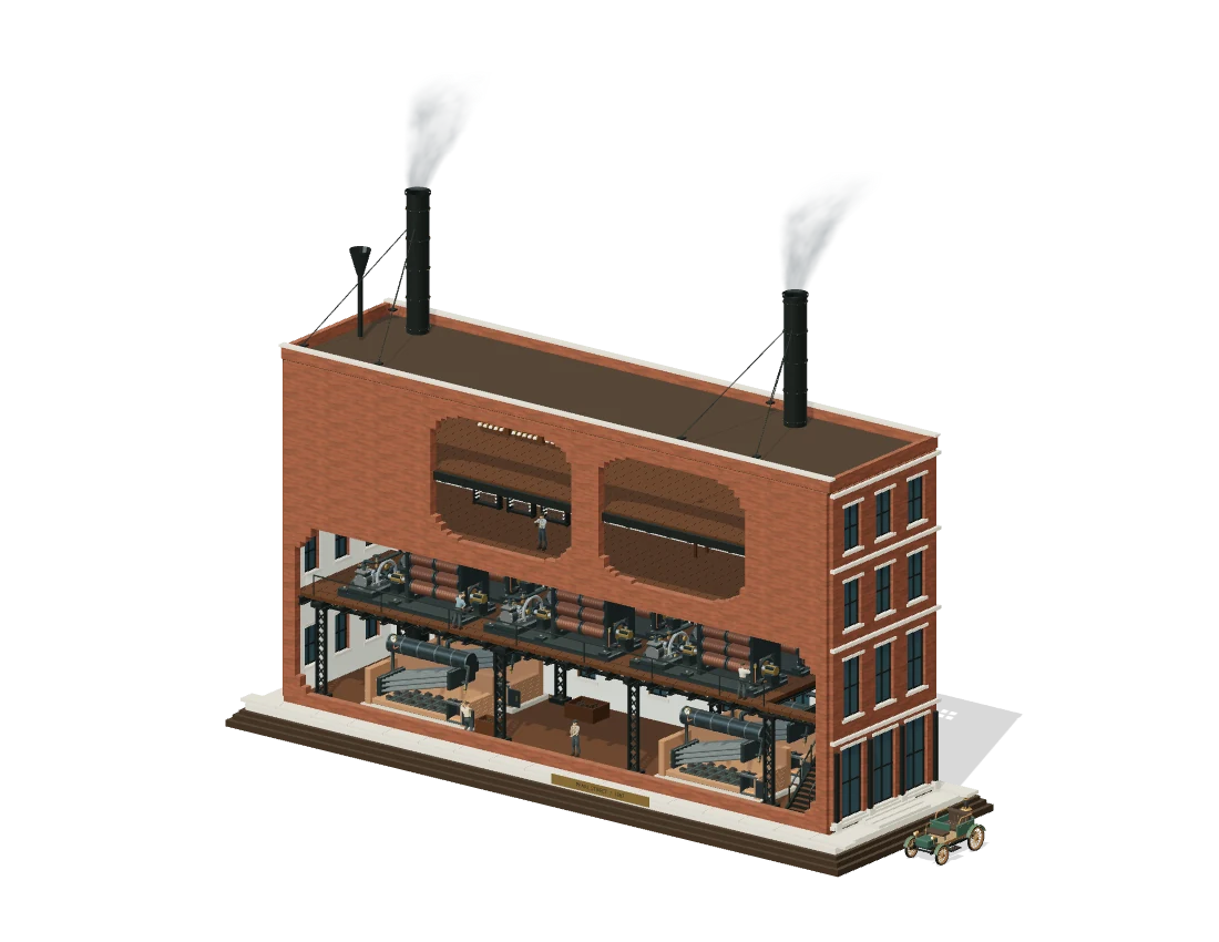 A miniature of Pearl Street Station